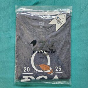 2025 PGA Quail Hollow Men's T-Shirt, Heather Navy, Size 2XL XXL